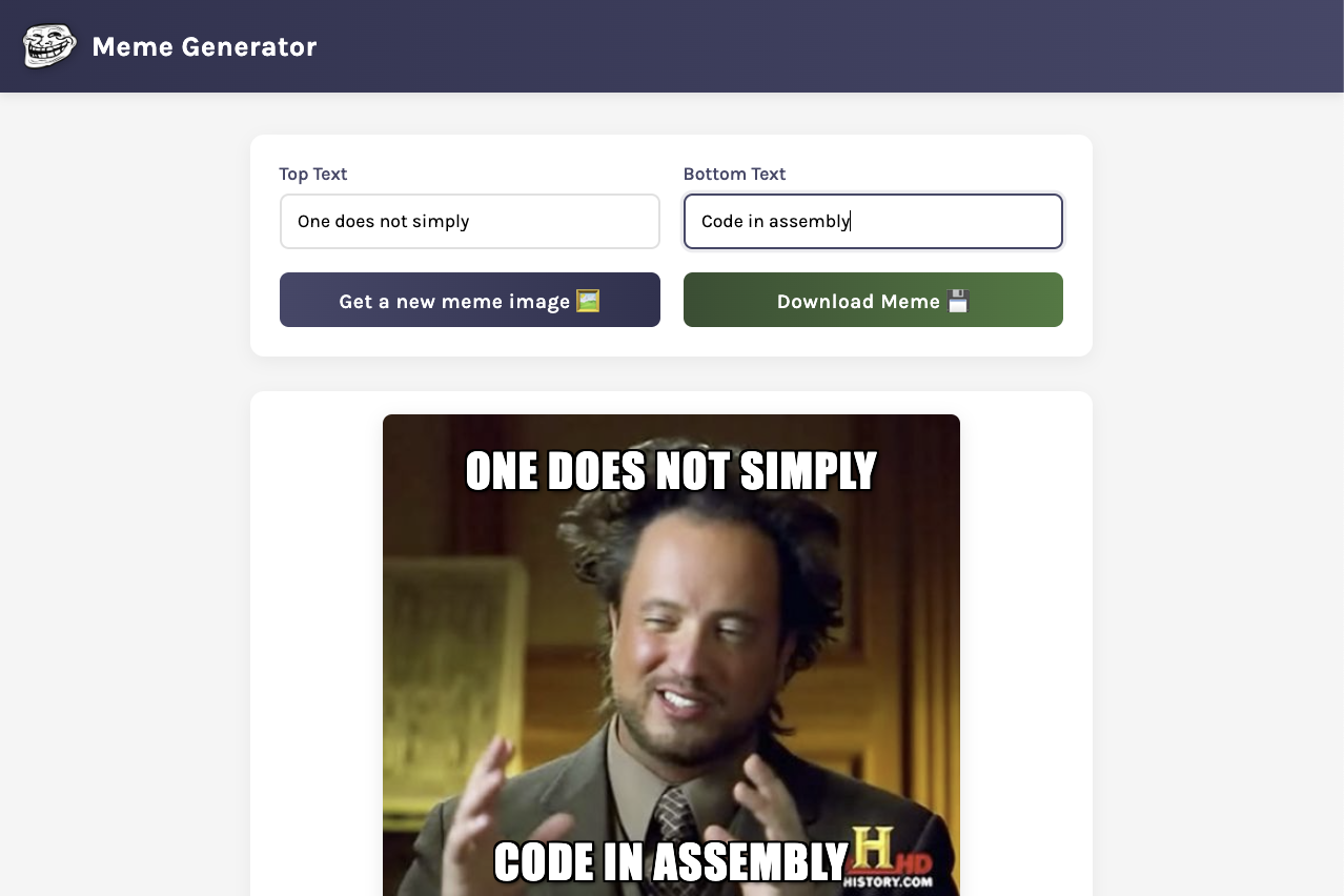 Meme Generator